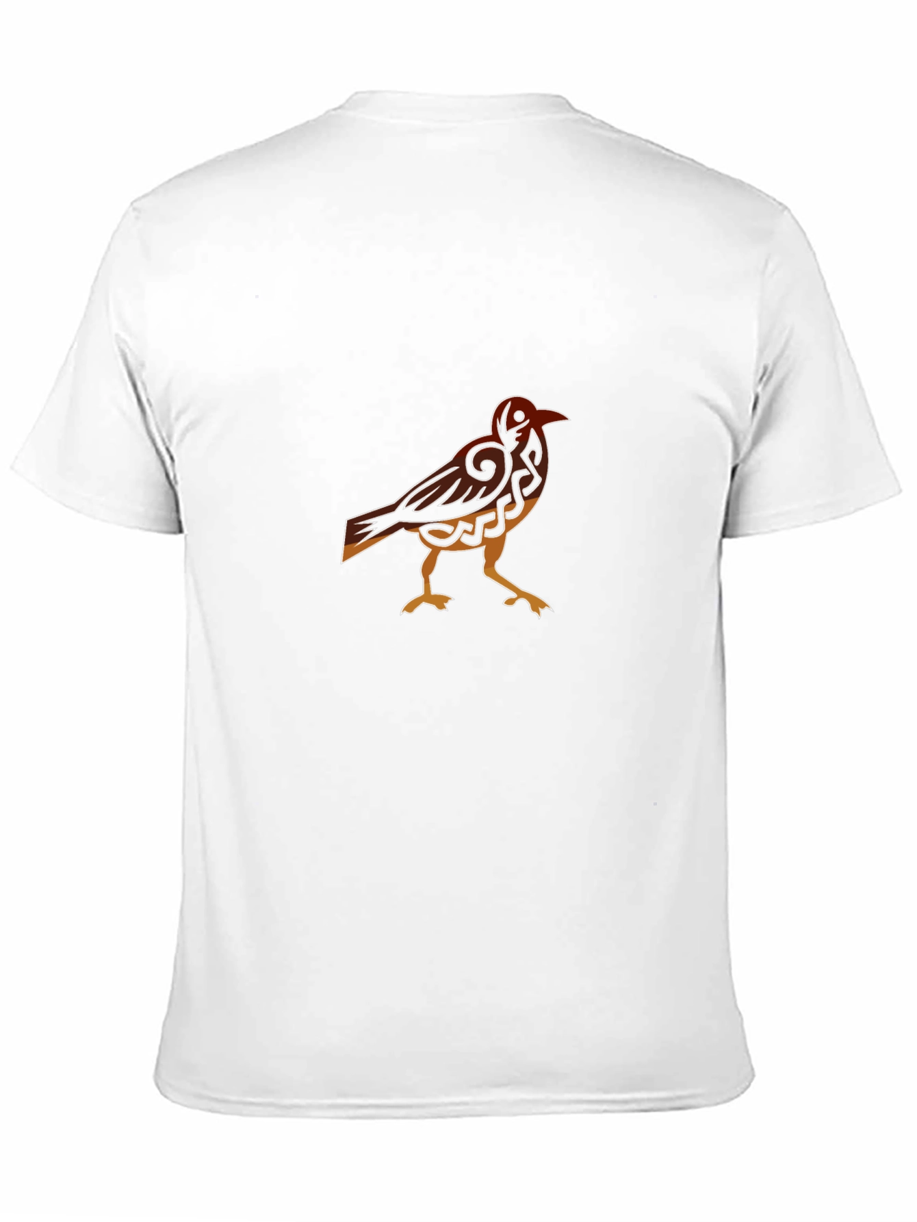 Raven Graphic Tee - Celtic Knot Bird Black T-Shirt