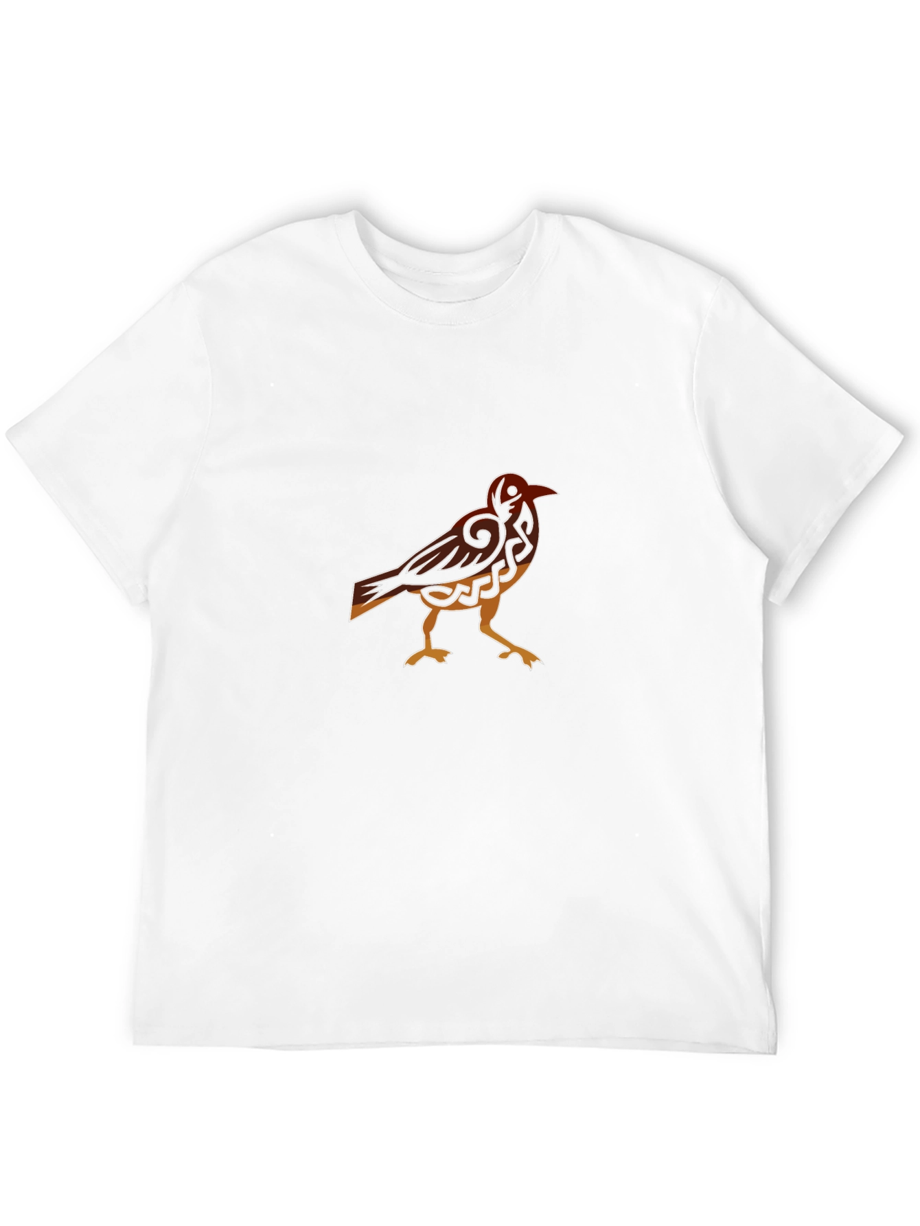 Raven Graphic Tee - Celtic Knot Bird Black T-Shirt