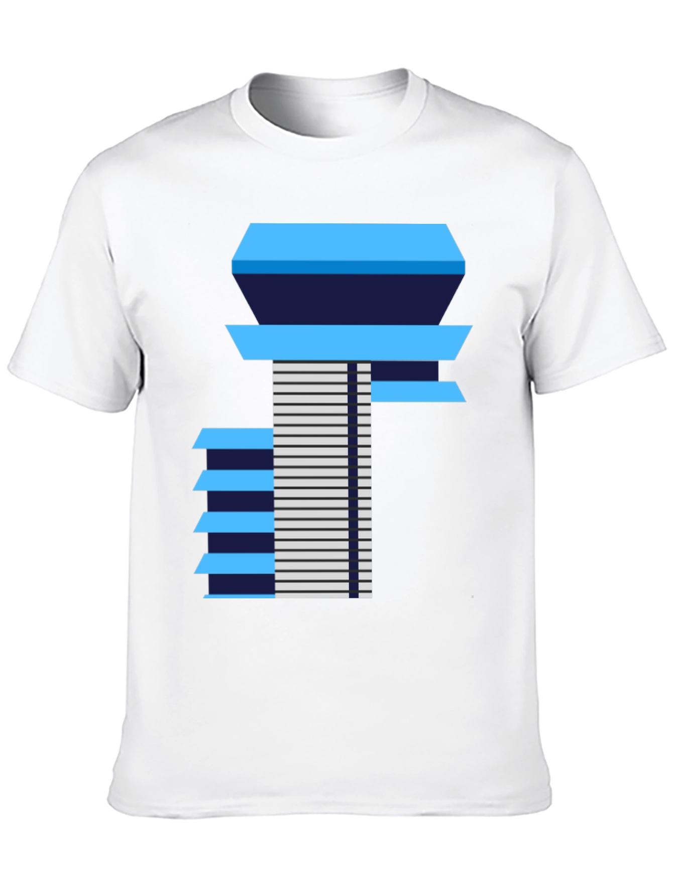 Modernist Building Graphic Tee - Black
