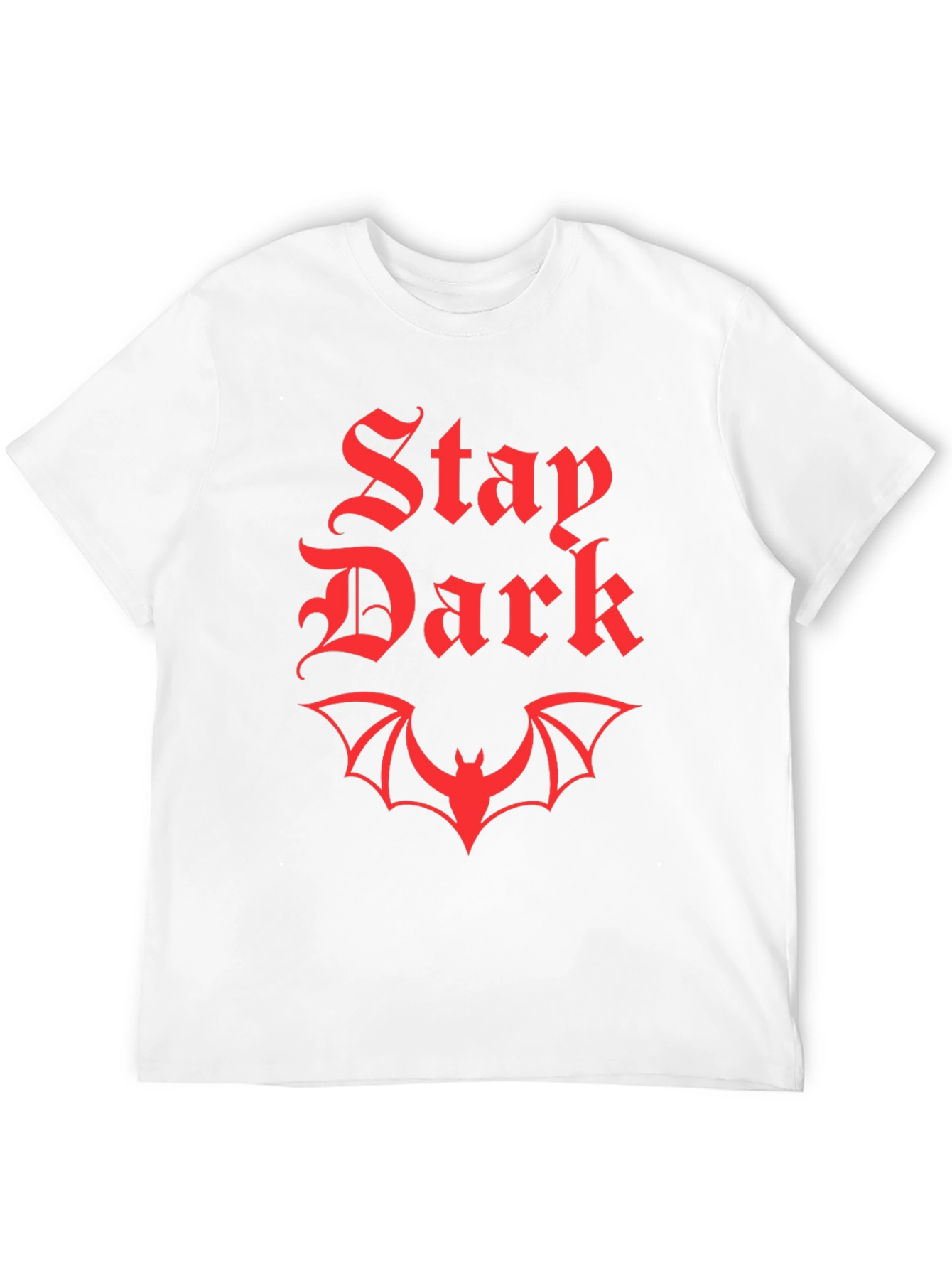 Stay Dark Bat Graphic T-Shirt