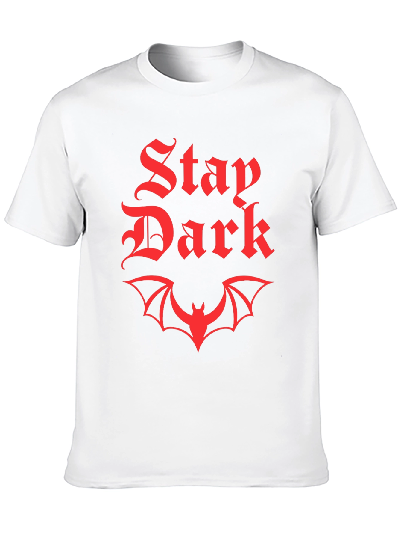Stay Dark Bat Graphic T-Shirt