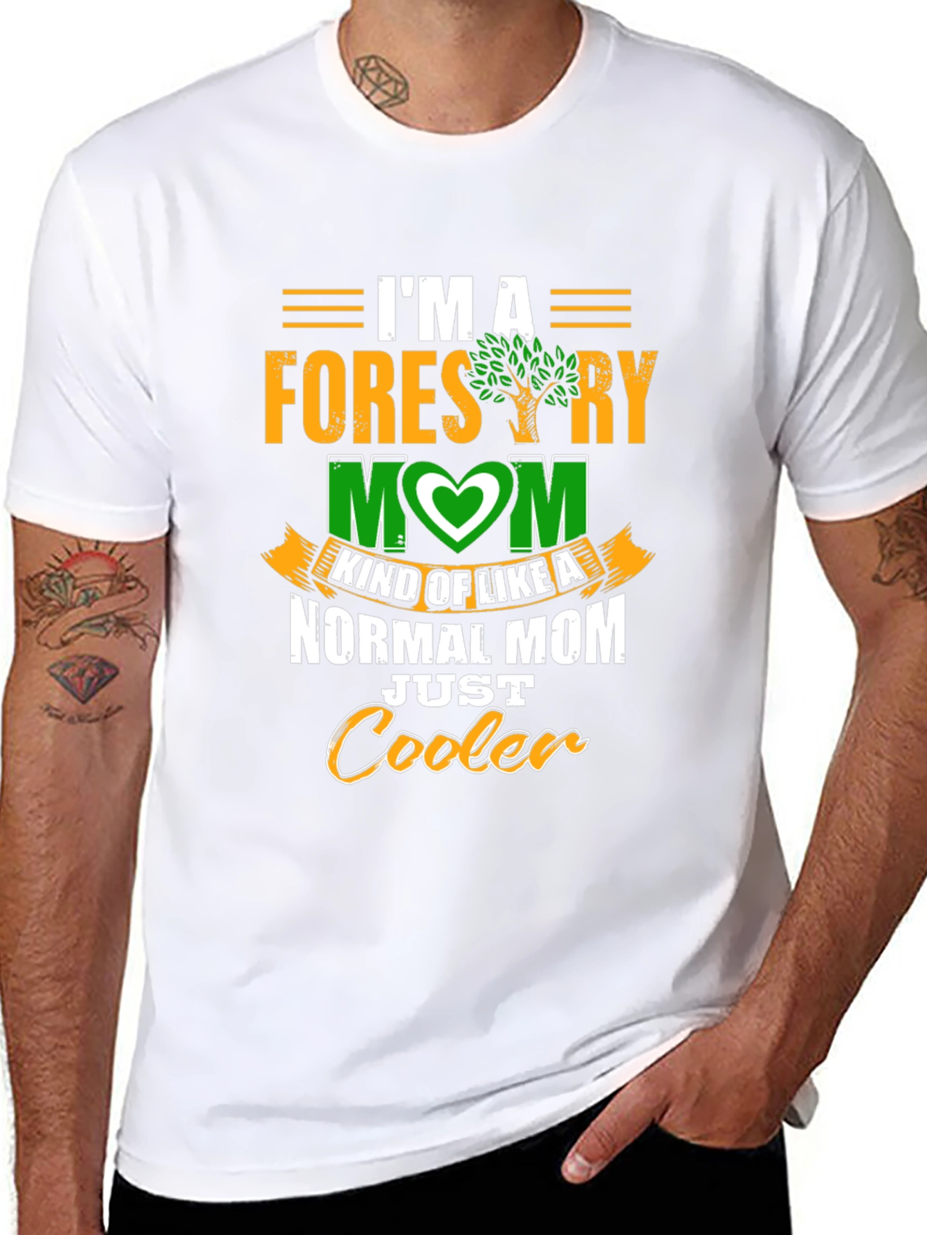Forestry Mom T-Shirt - Cooler Than Normal!