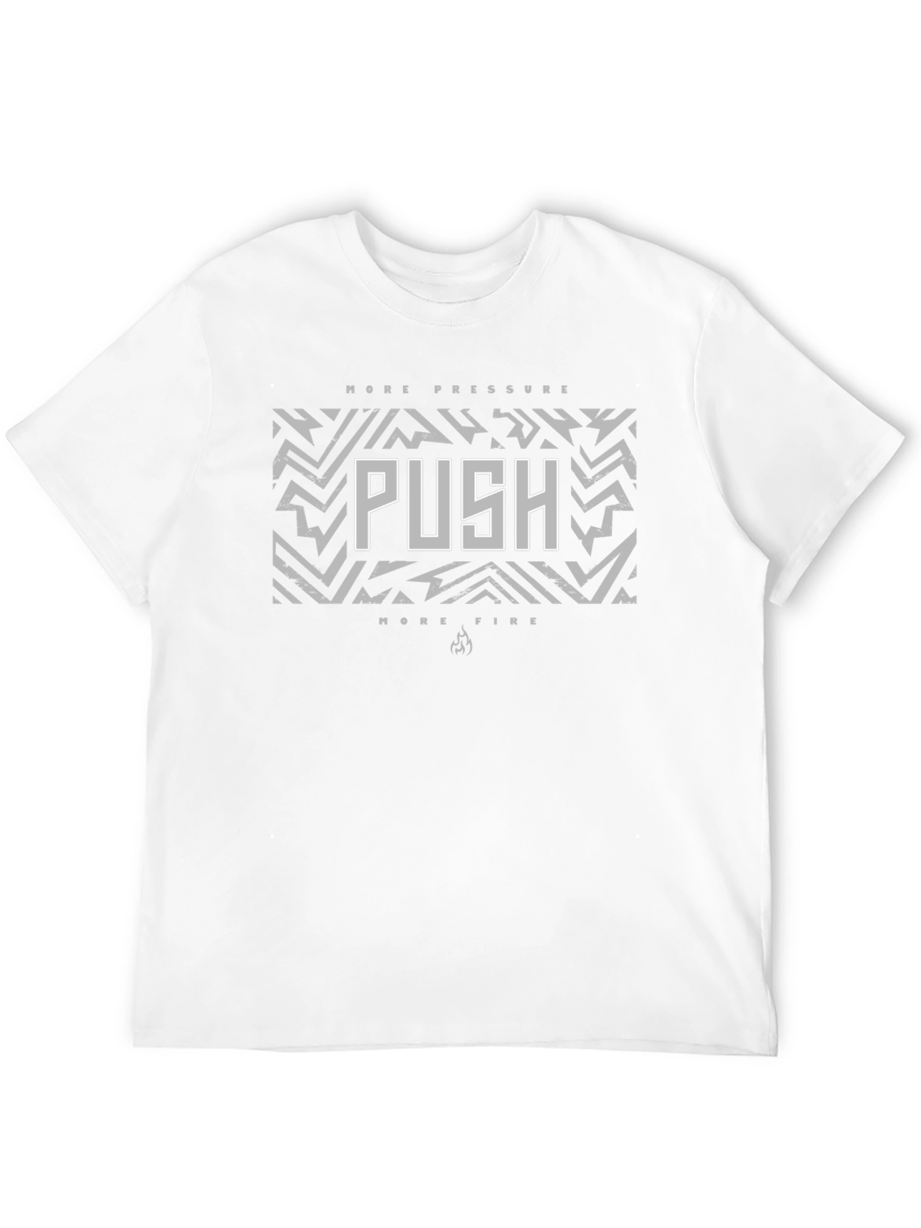 Push More Pressure Tee - Stylish Graphic T-Shirt