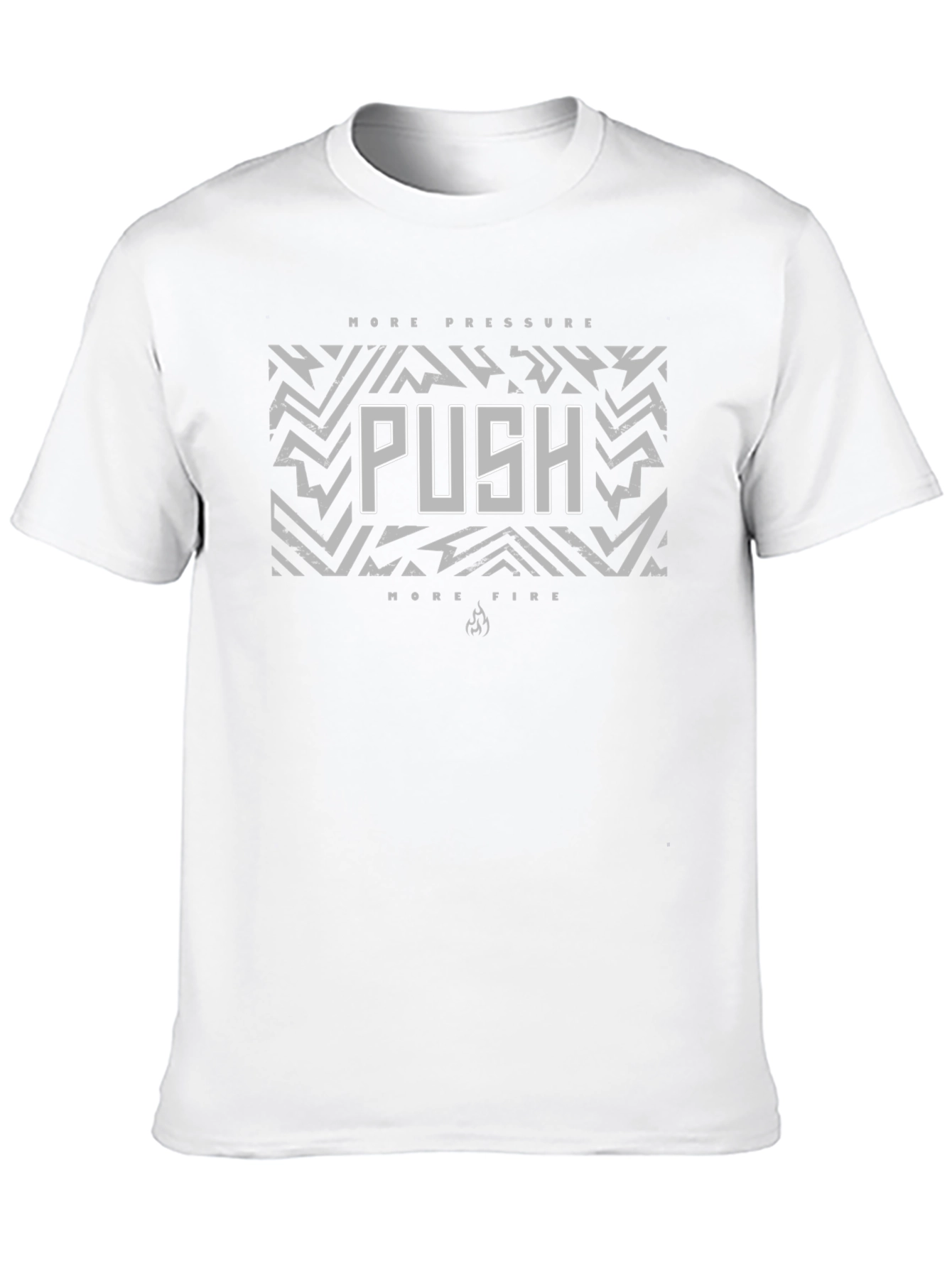 Push More Pressure Tee - Stylish Graphic T-Shirt