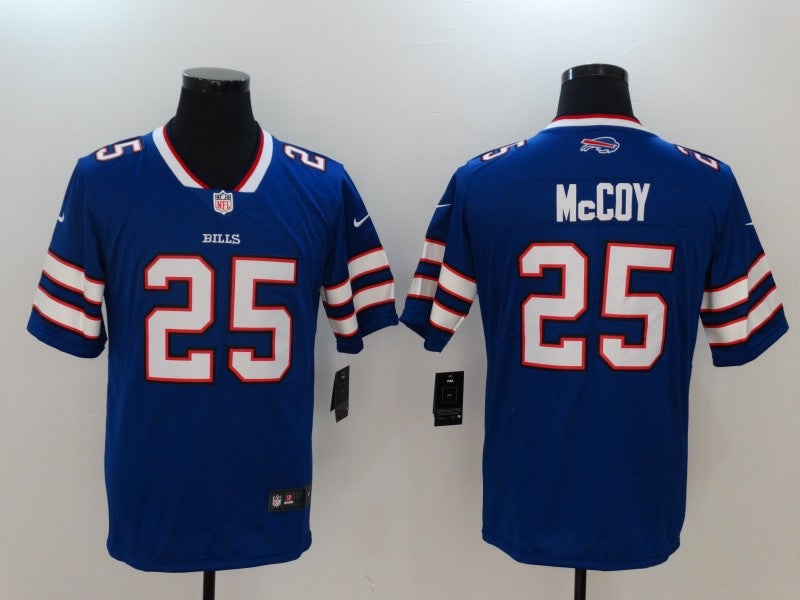 Men's Buffalo Bills LeSean McCoy #25 Blue Game Jerseys