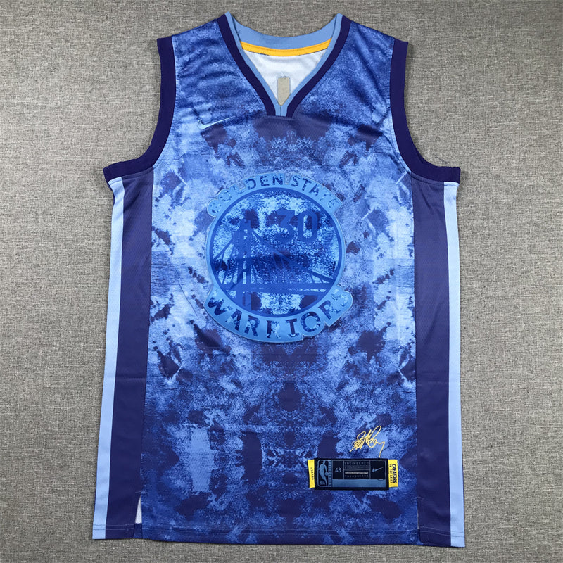 Men's Golden State Warriors Stephen Curry #30 Royal Select Series Swingman Jerseys