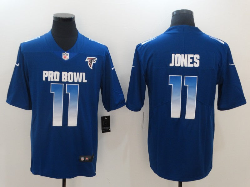 Men's Atlanta Falcons Julio Jones #11 Blue Game Jerseys