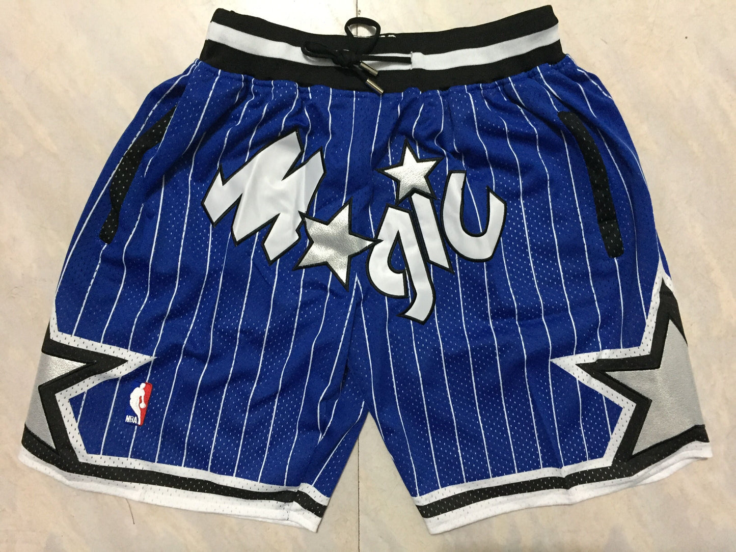 Men's Orlando Magic Blue Basketball Shorts1