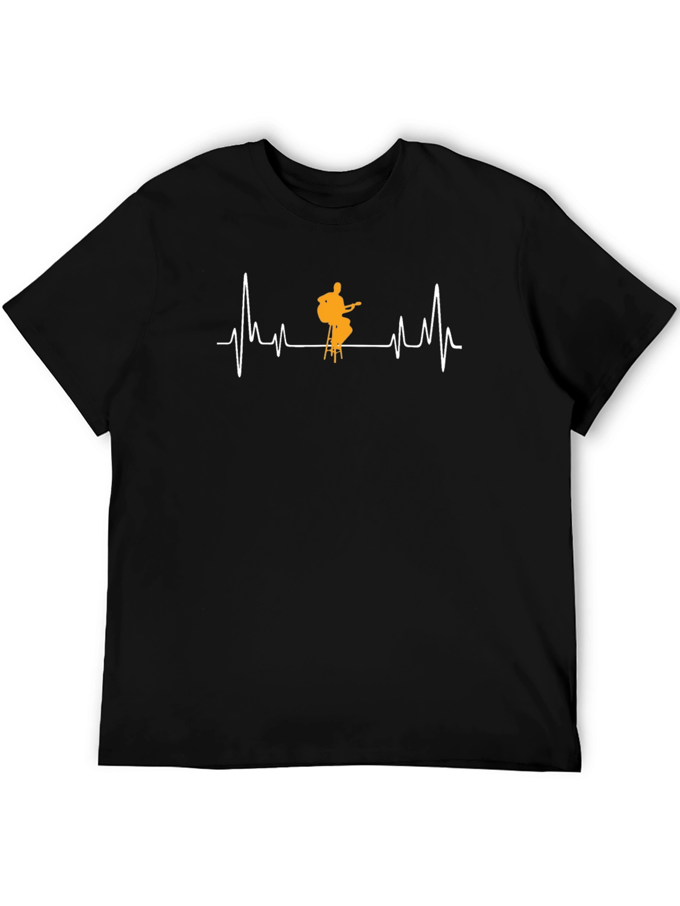 Musician Heartbeat Graphic T-Shirt