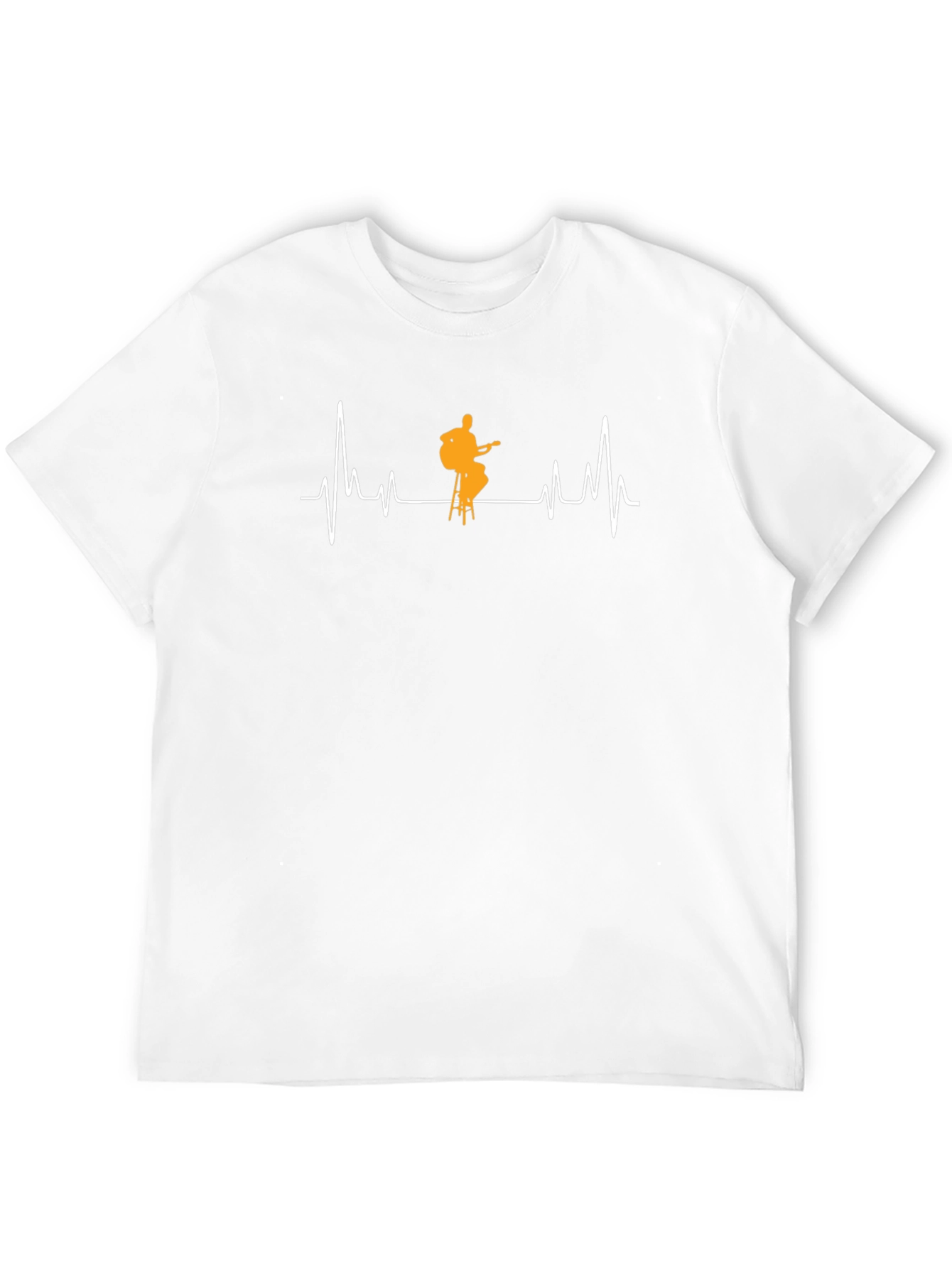 Musician Heartbeat Graphic T-Shirt