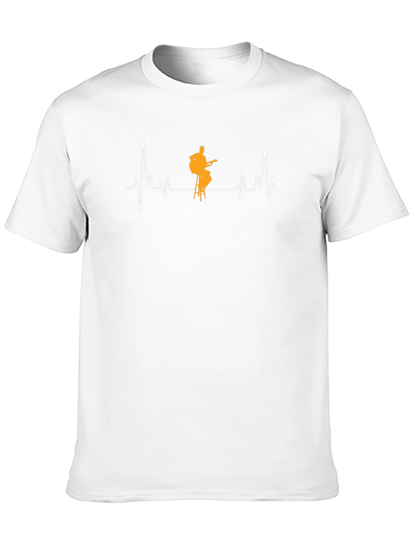 Musician Heartbeat Graphic T-Shirt