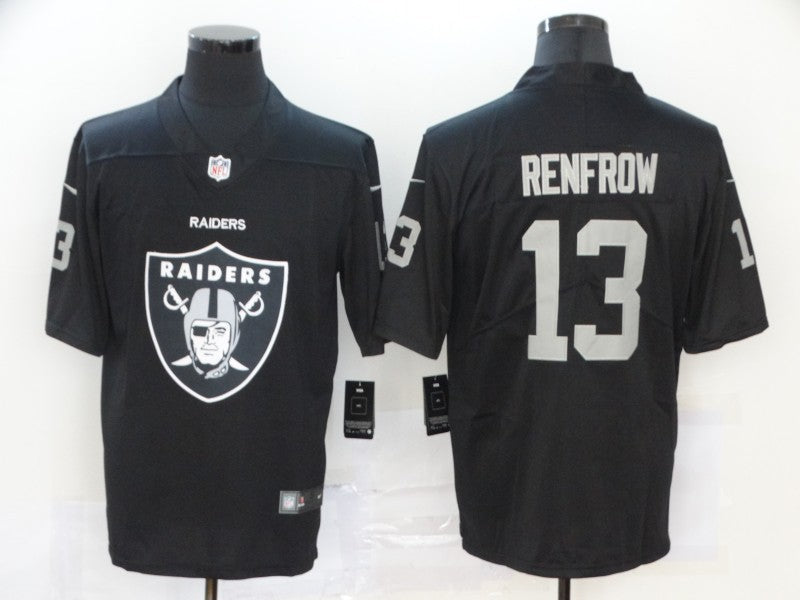 Men's Las Vegas Raiders Hunter Renfrow #13 Black Alternate Game Jerseys