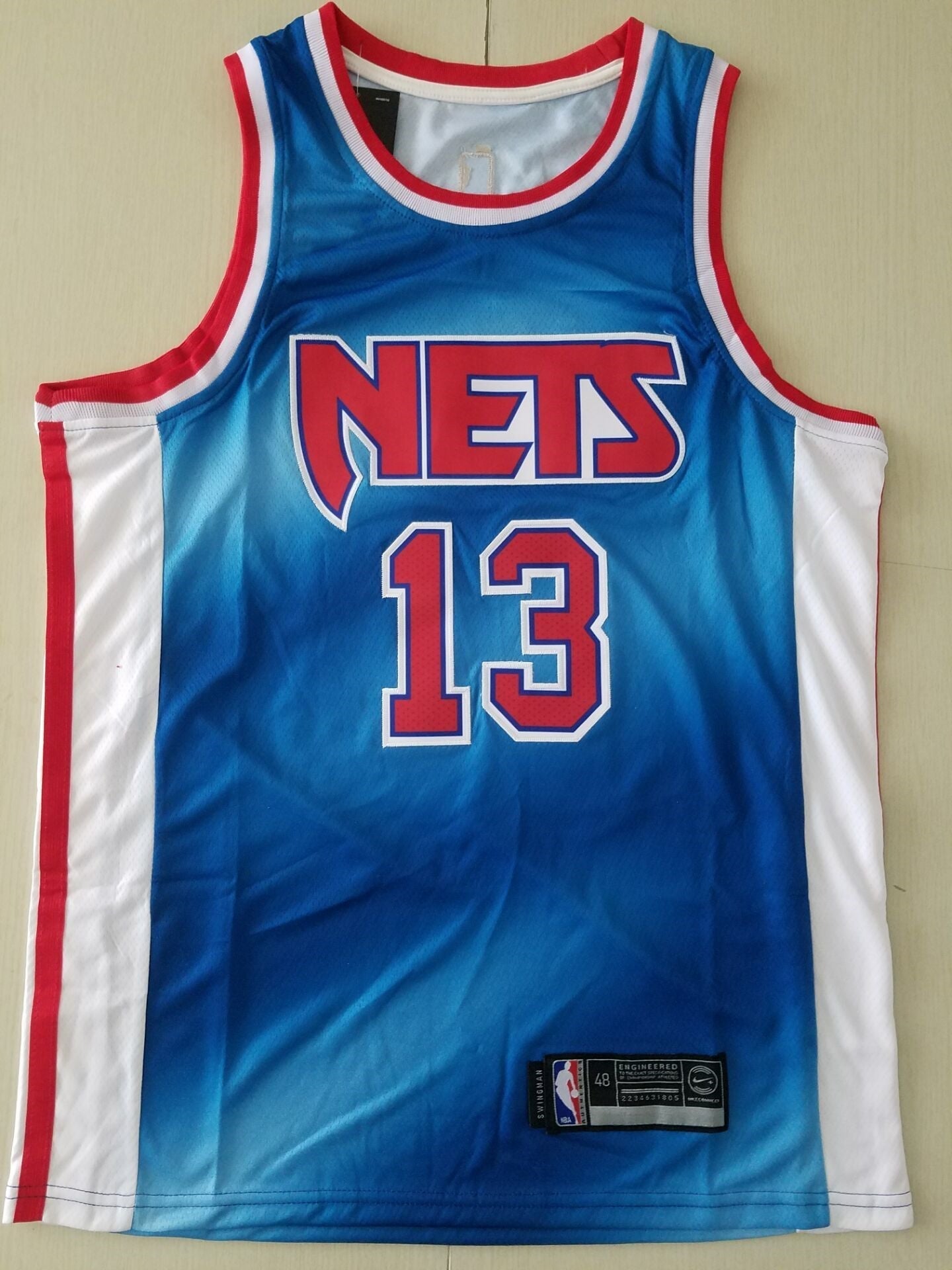 Men's Brooklyn Nets James Harden Light Blue 2020/21 Jerseys - Classic Edition