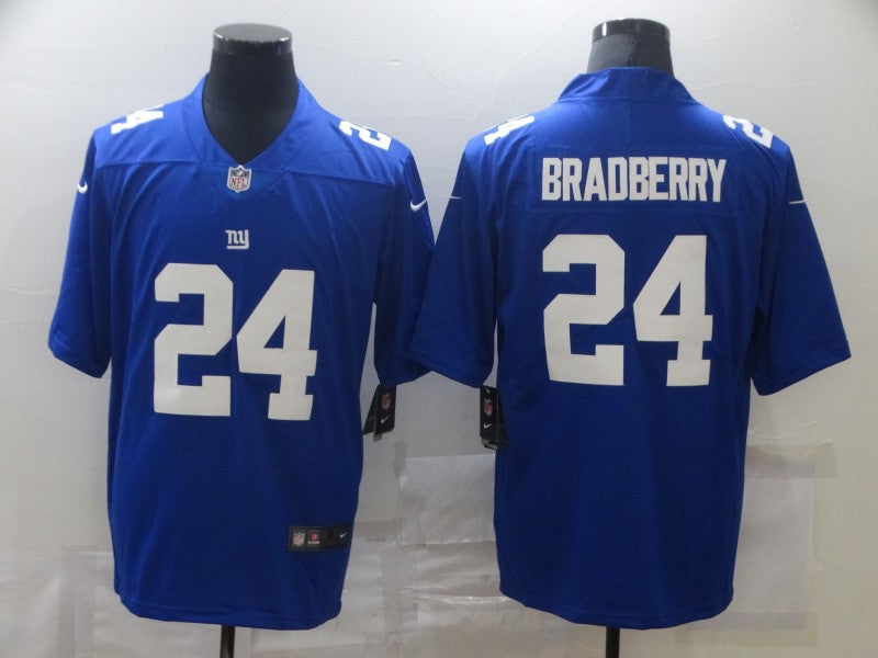 Men's New York Giants James Bradberry #24 Blue Game Jerseys