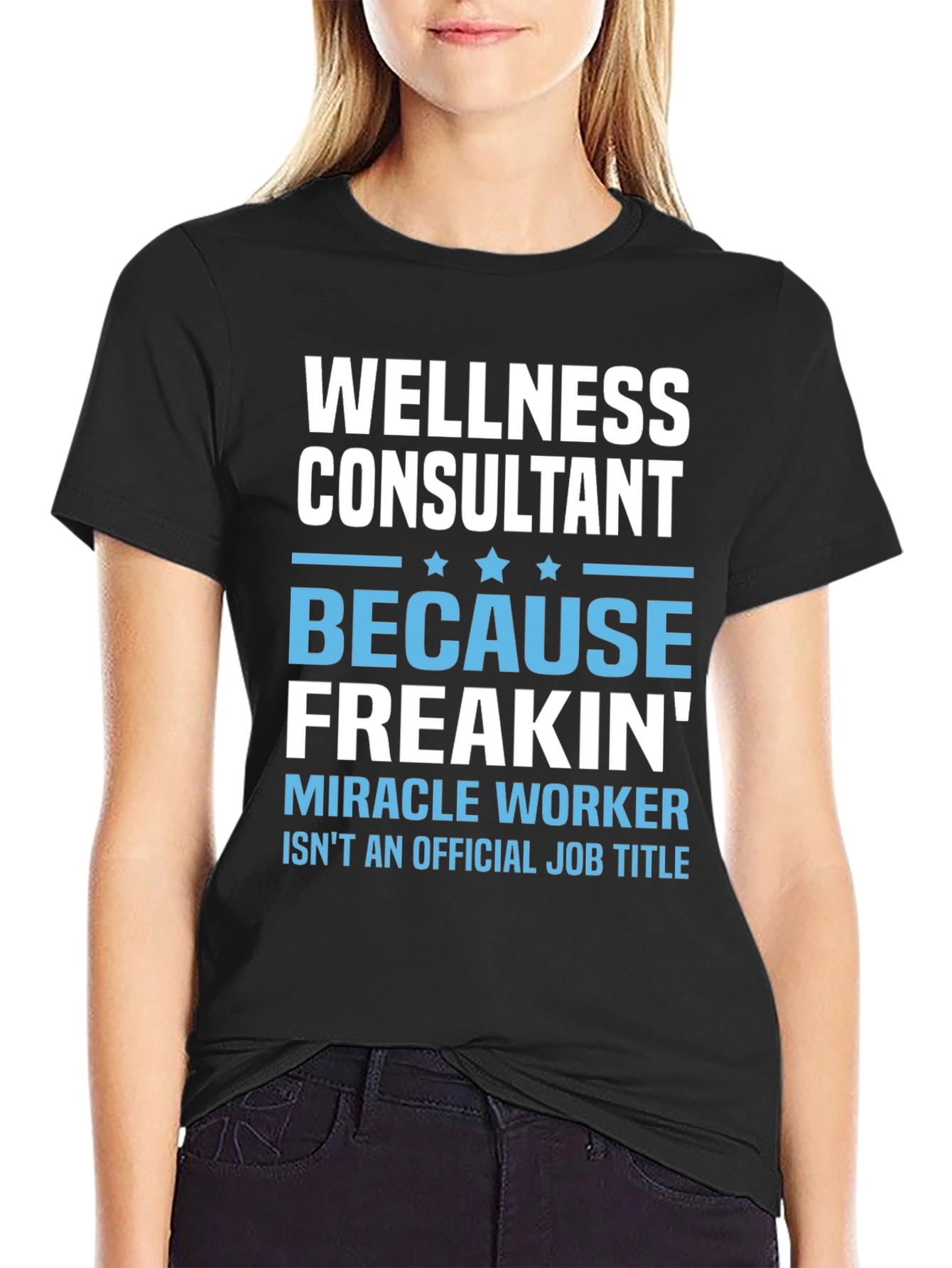 Wellness Consultant Funny Job Title T-Shirt