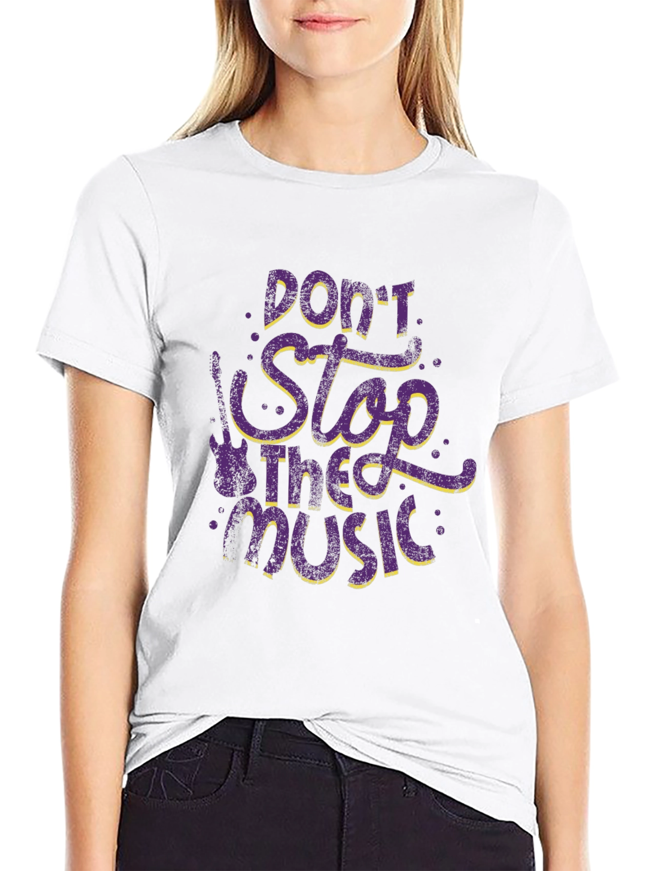 Dont Stop the Music Graphic Tee