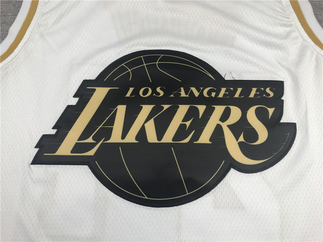 Men's Los Angeles Lakers Kobe Bryant #24 White Swingman Jerseys