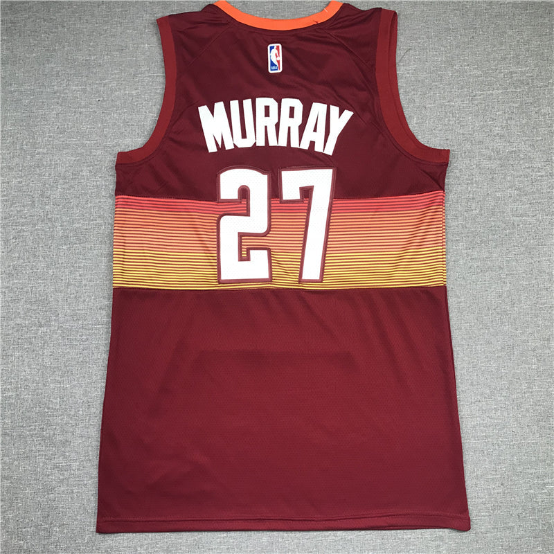 Men's Denver Nuggets Jamal Murray Red Swingman Player Jerseys