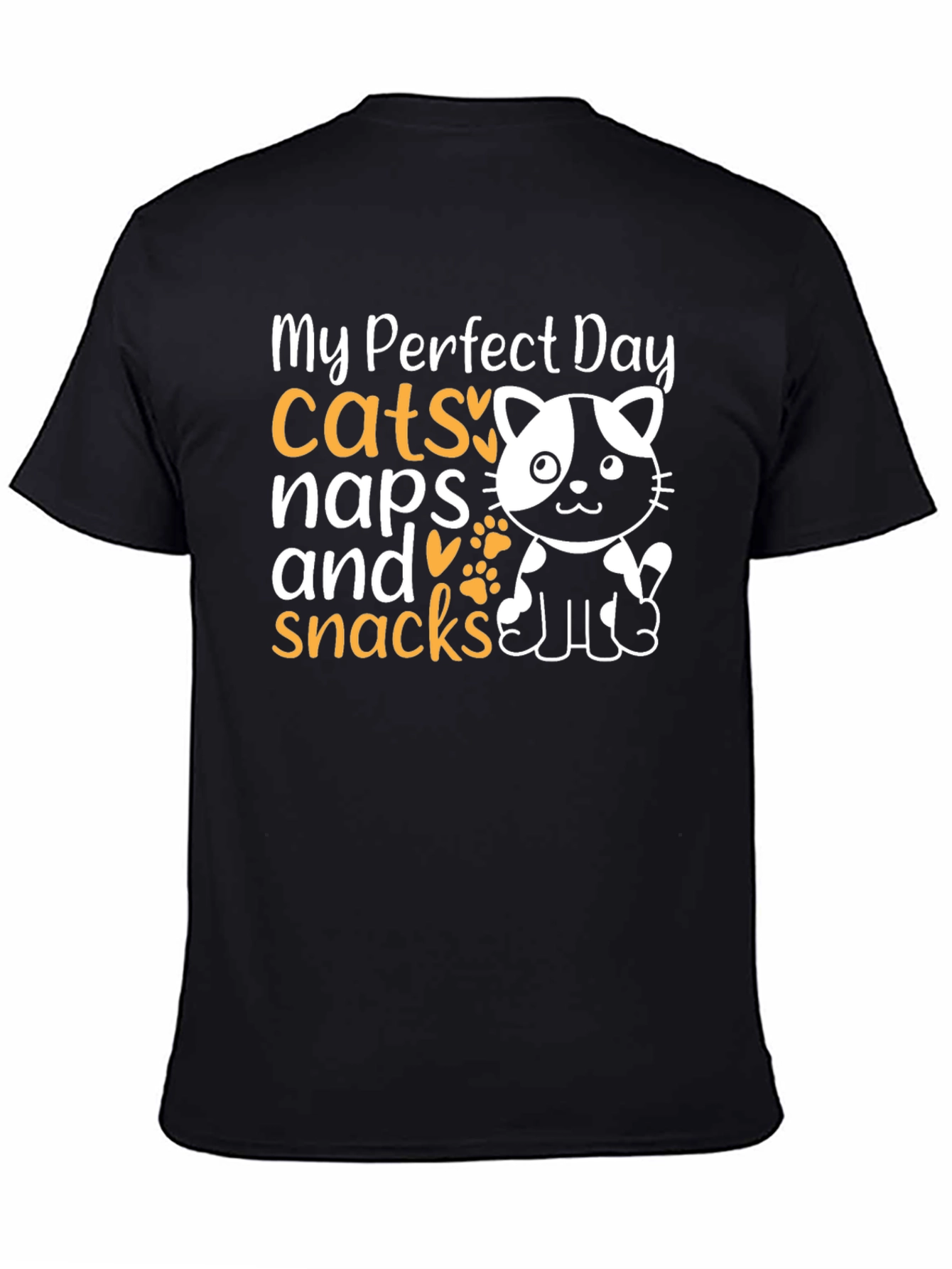 My Perfect Day Cats Naps Snacks T-Shirt