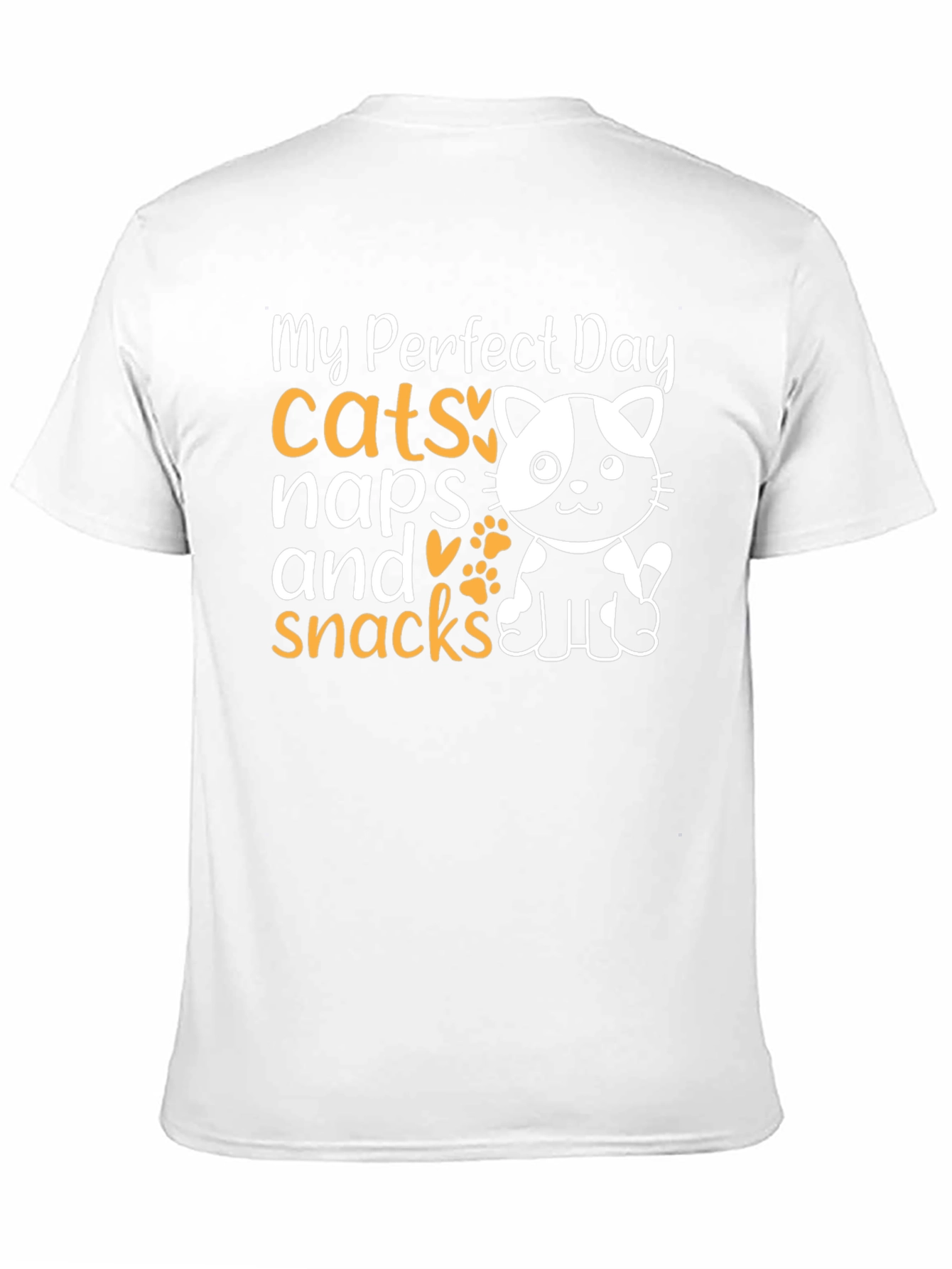 My Perfect Day Cats Naps Snacks T-Shirt