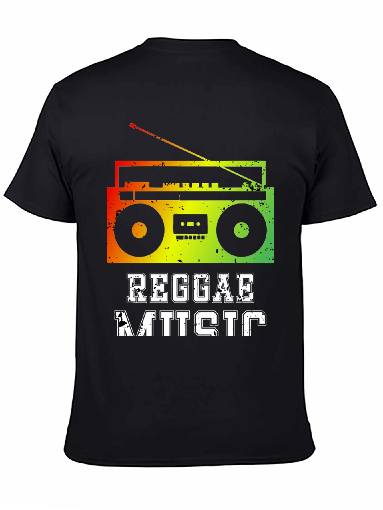 Reggae Music Retro Radio T-Shirt
