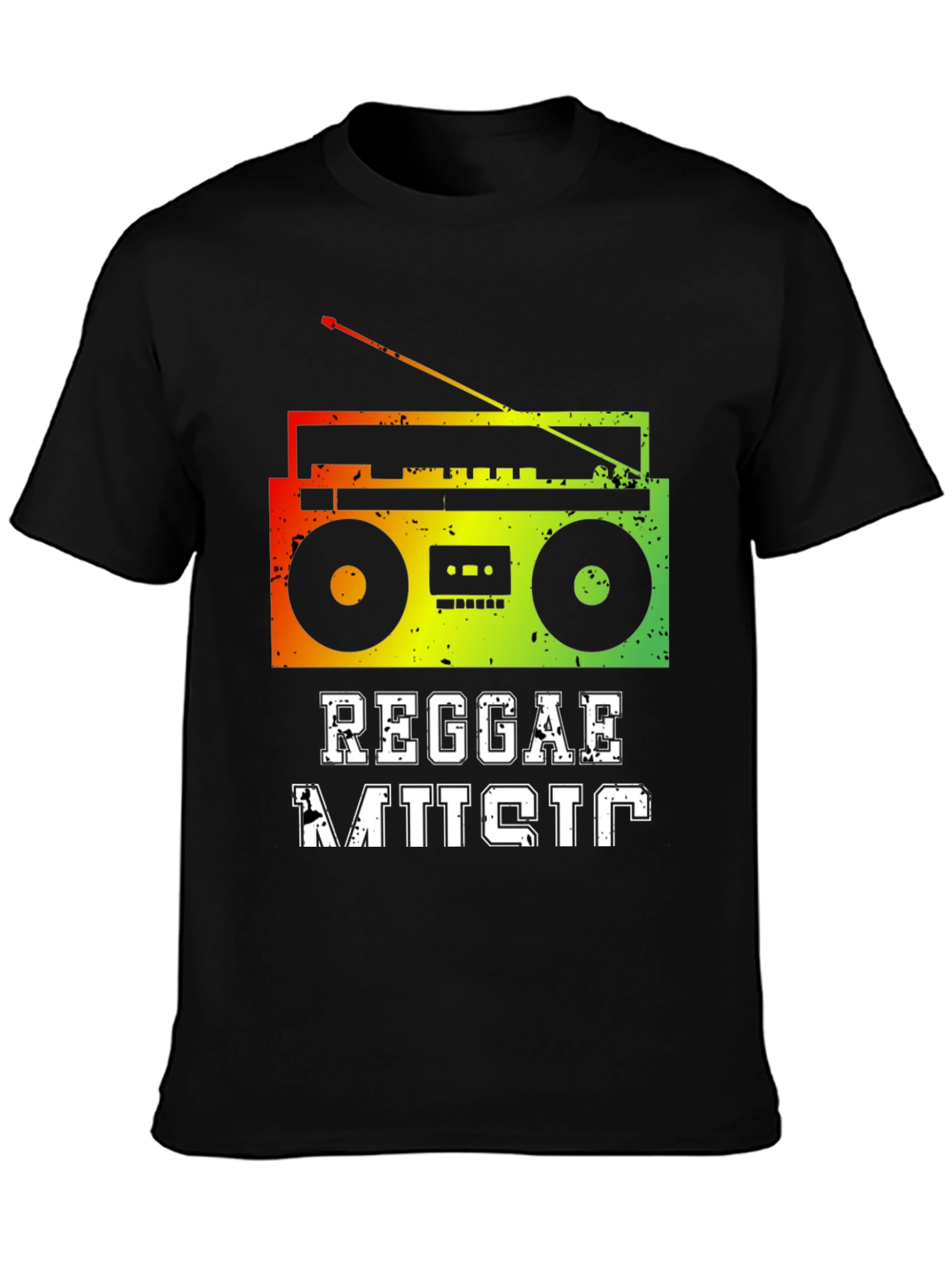 Reggae Music Retro Radio T-Shirt