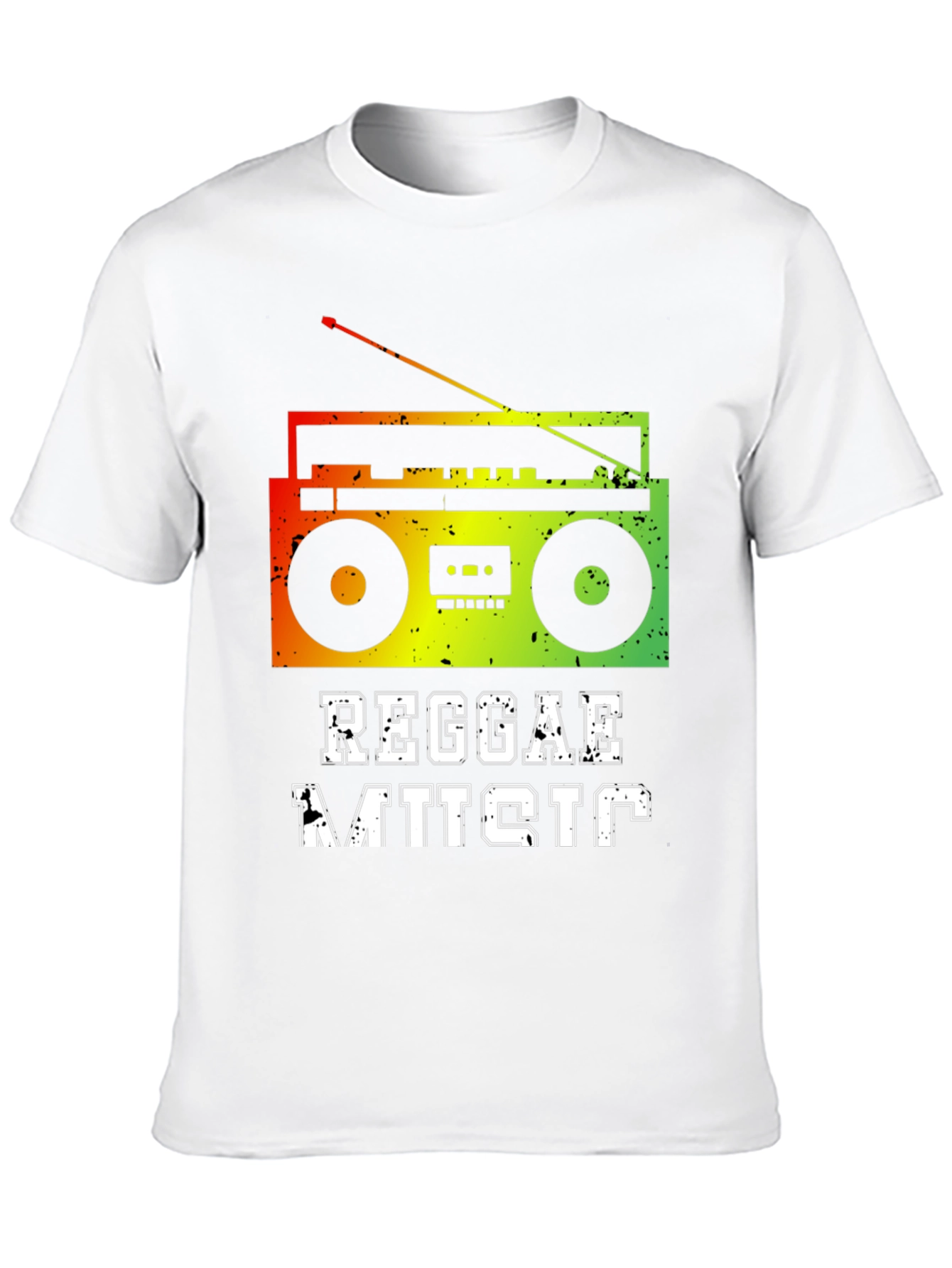 Reggae Music Retro Radio T-Shirt