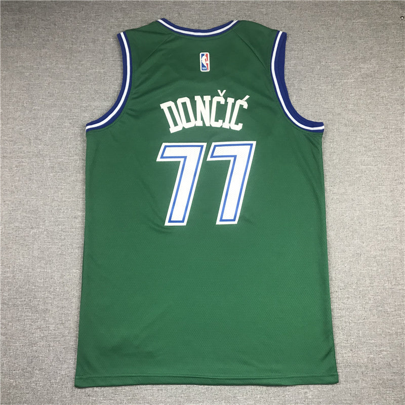 Men's Dallas Mavericks Luka Doncic Green 2020/21 Jerseys - Classic Edition