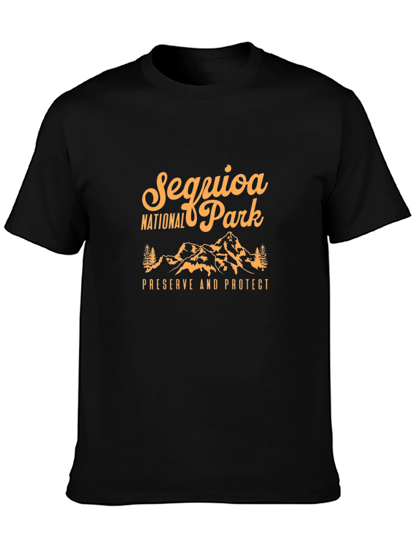 Sequoia National Park T-Shirt Black