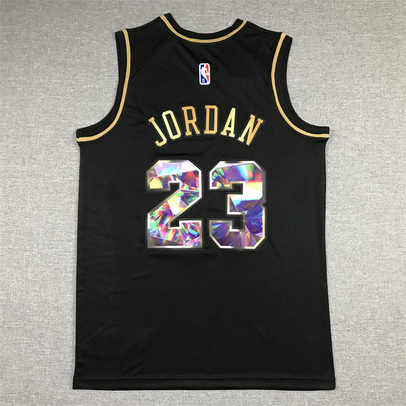 Men's Chicago Bulls Michael Jordan #23 NBA Black Swingman Player Jerseys