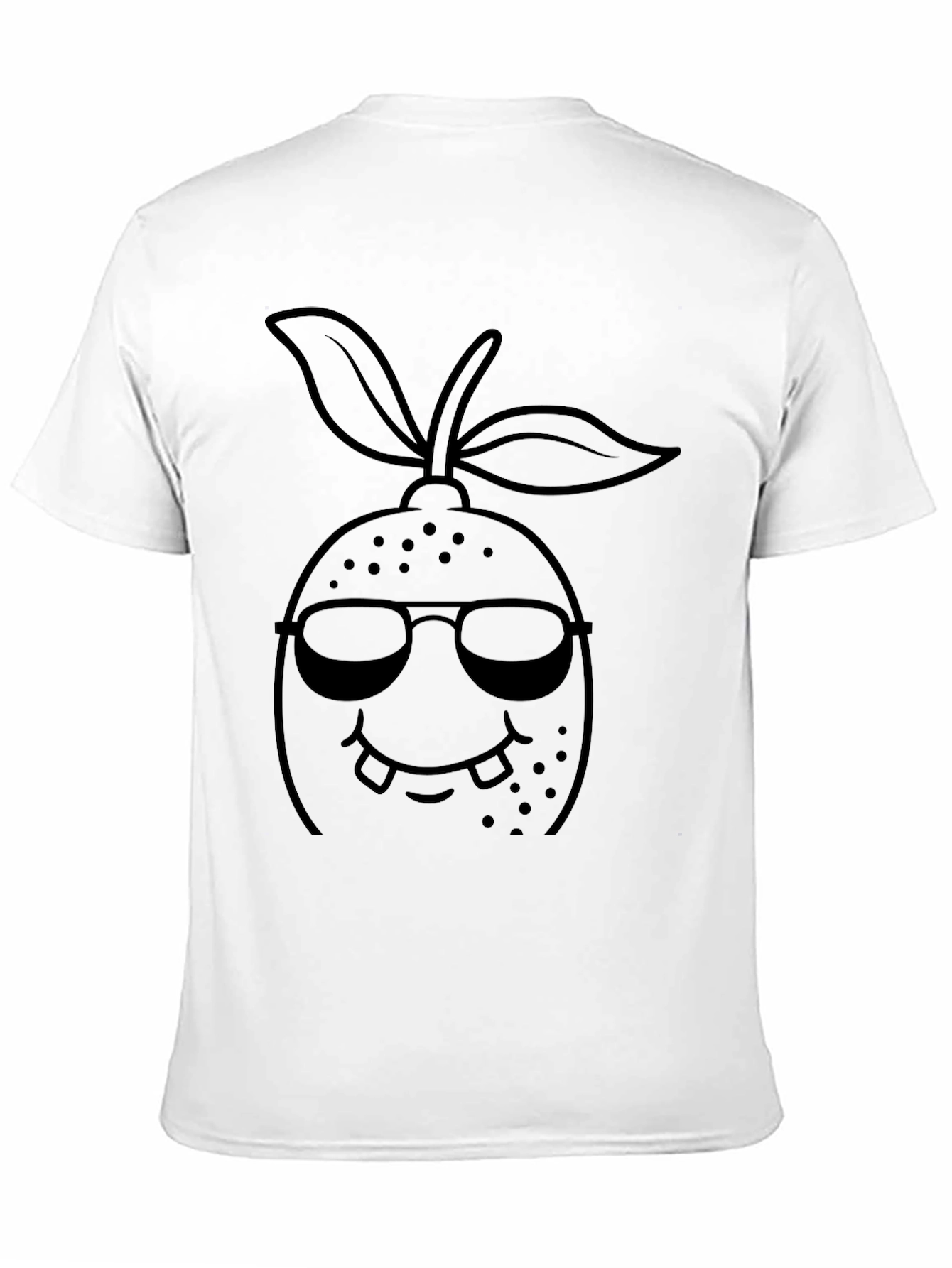 Cool Citrus Graphic Tee - Black