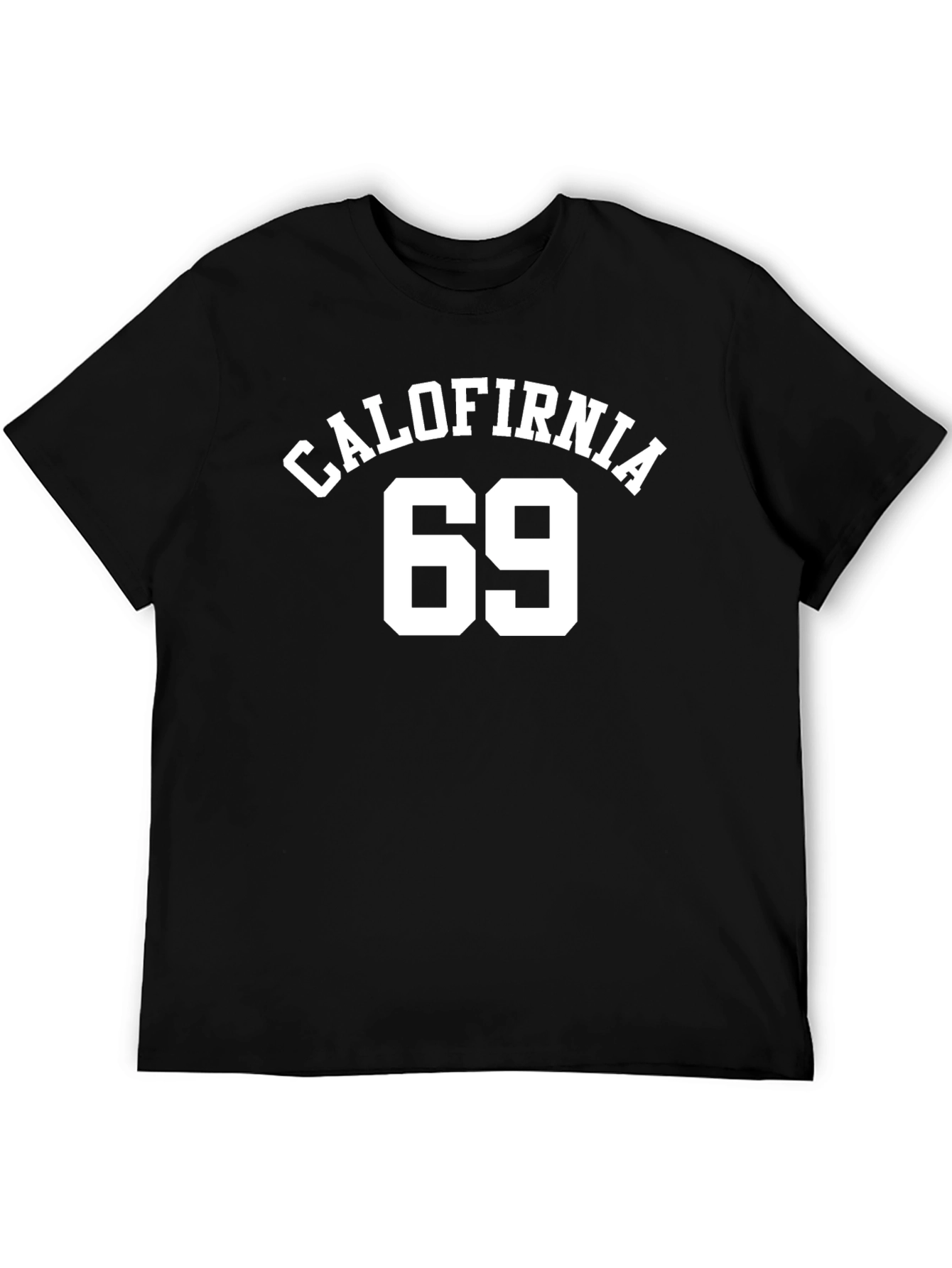 Calofirnia 69 T-Shirt - Black Cotton Tee