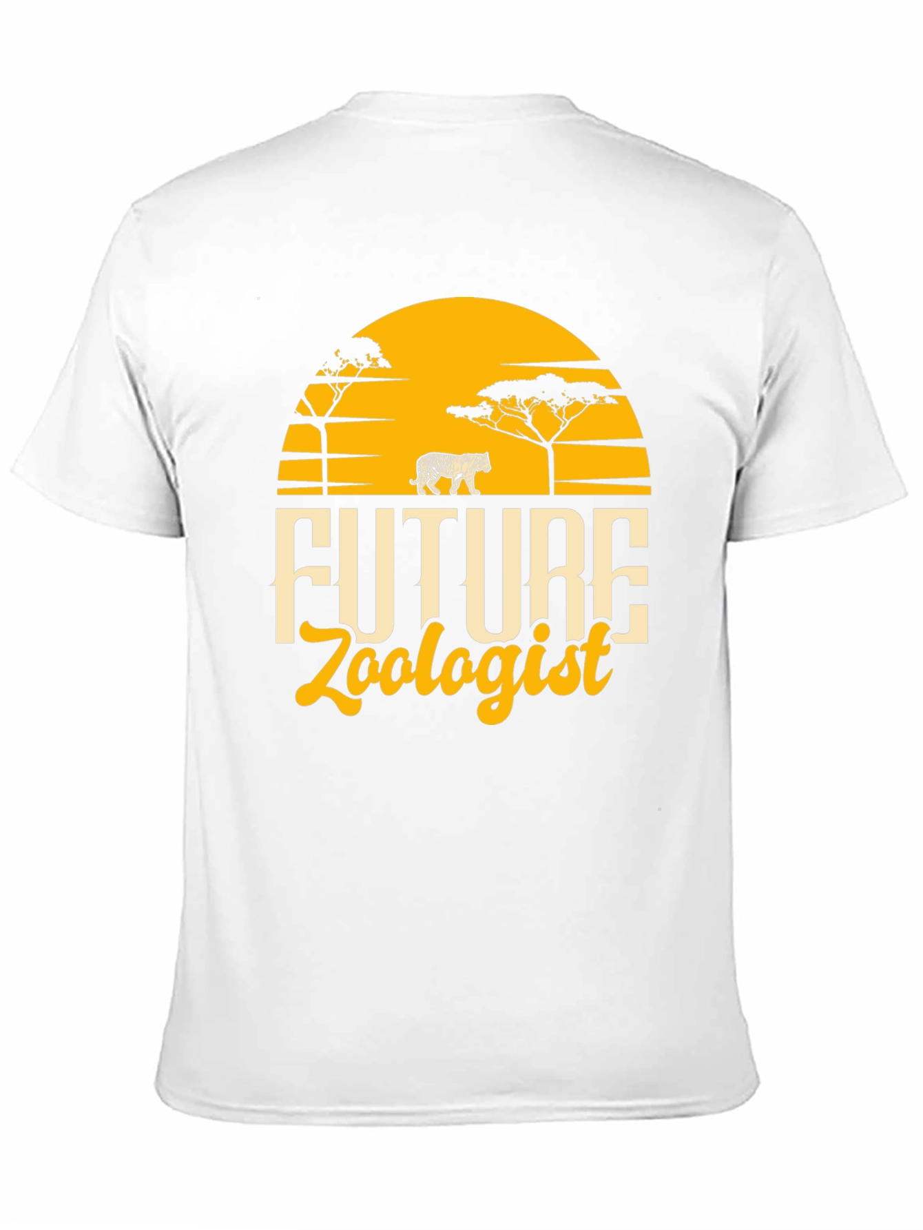 Future Zoologist Black Graphic T-Shirt