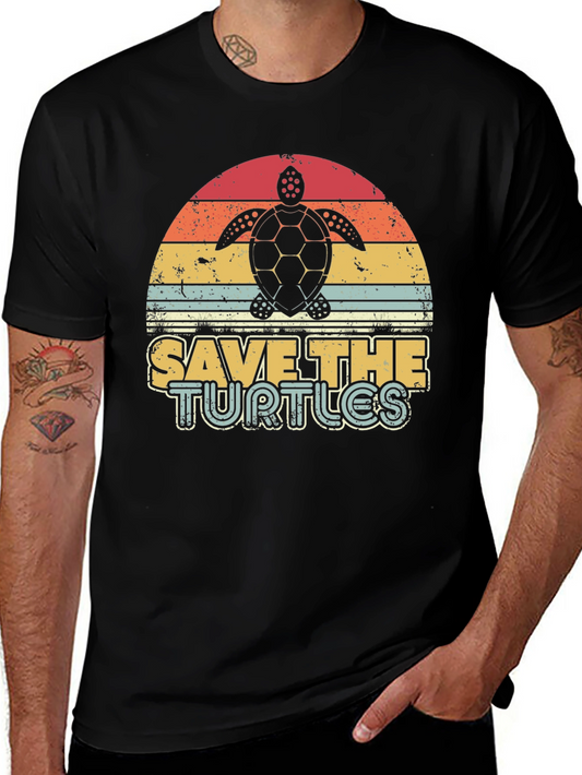 Save the Turtles Graphic Tee
