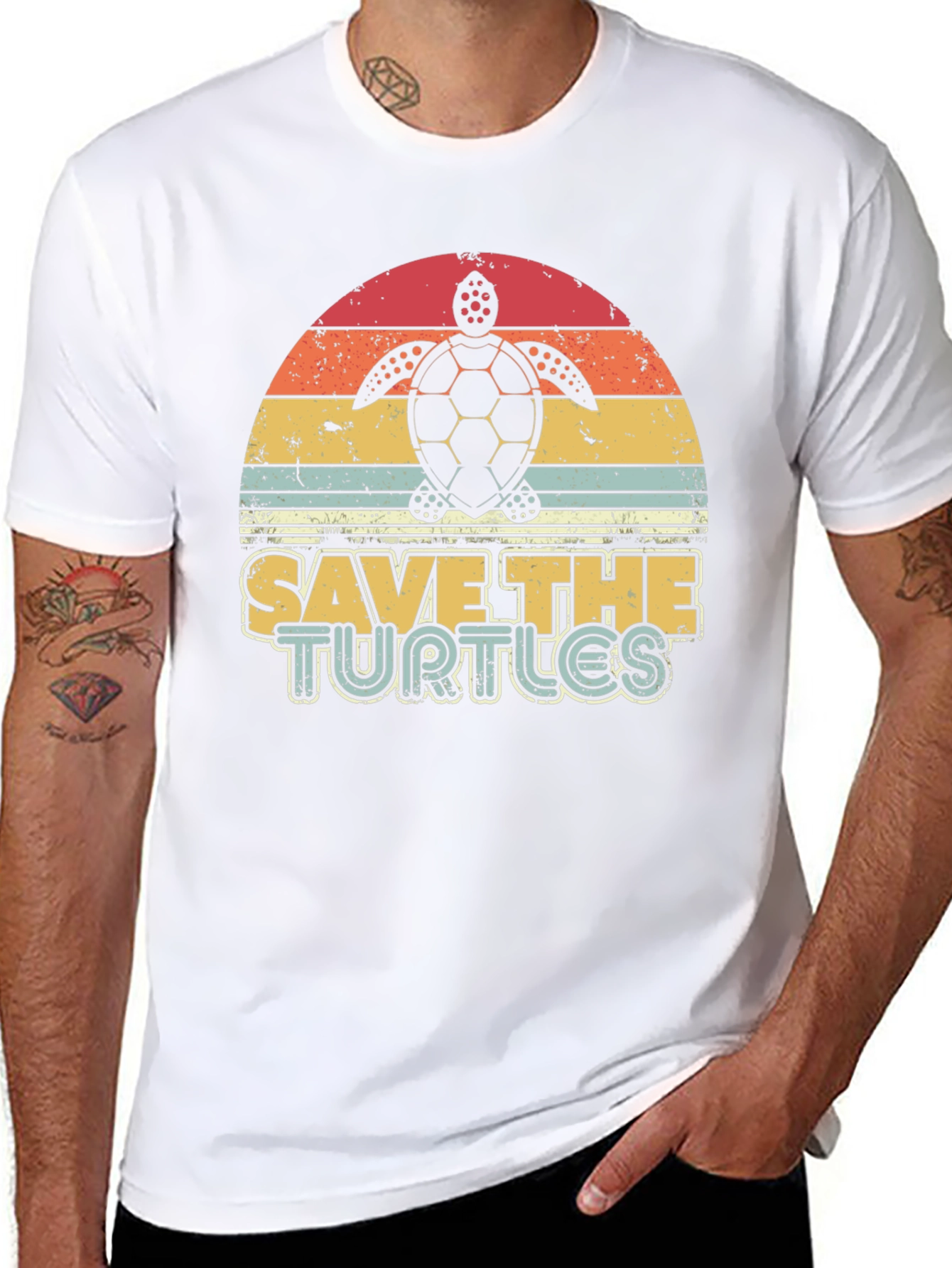 Save the Turtles Graphic Tee