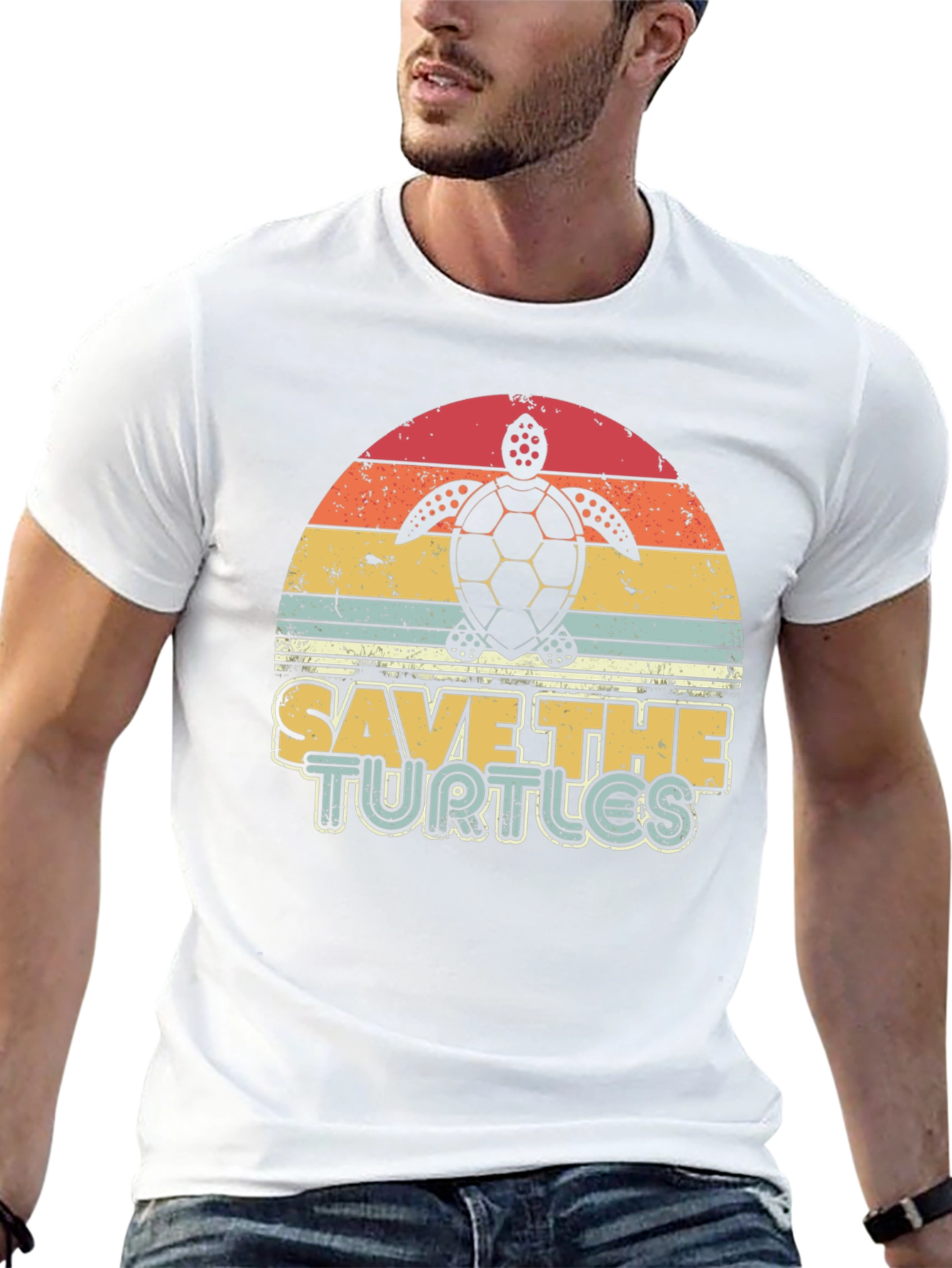 Save the Turtles Graphic Tee
