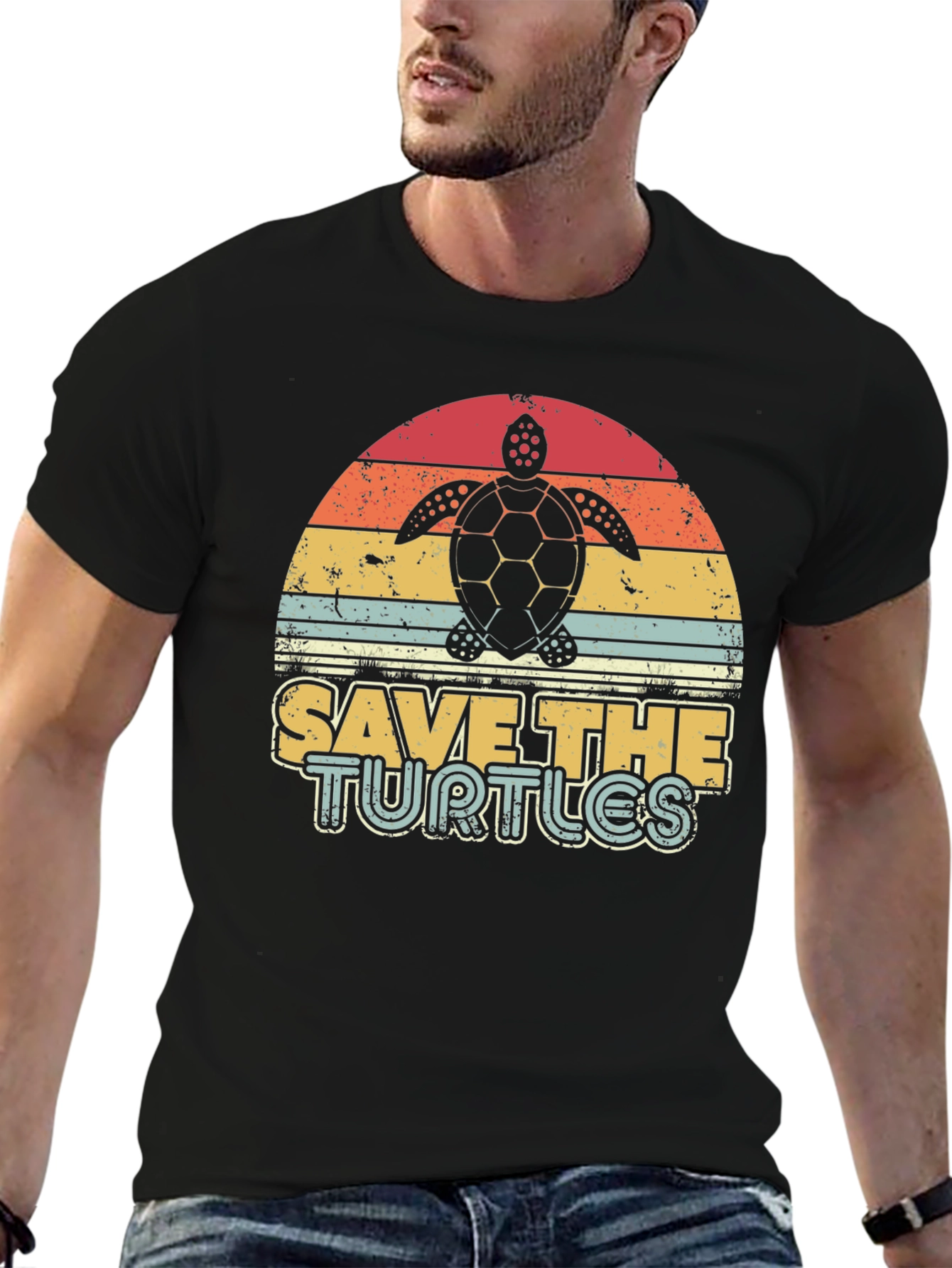 Save the Turtles Graphic Tee