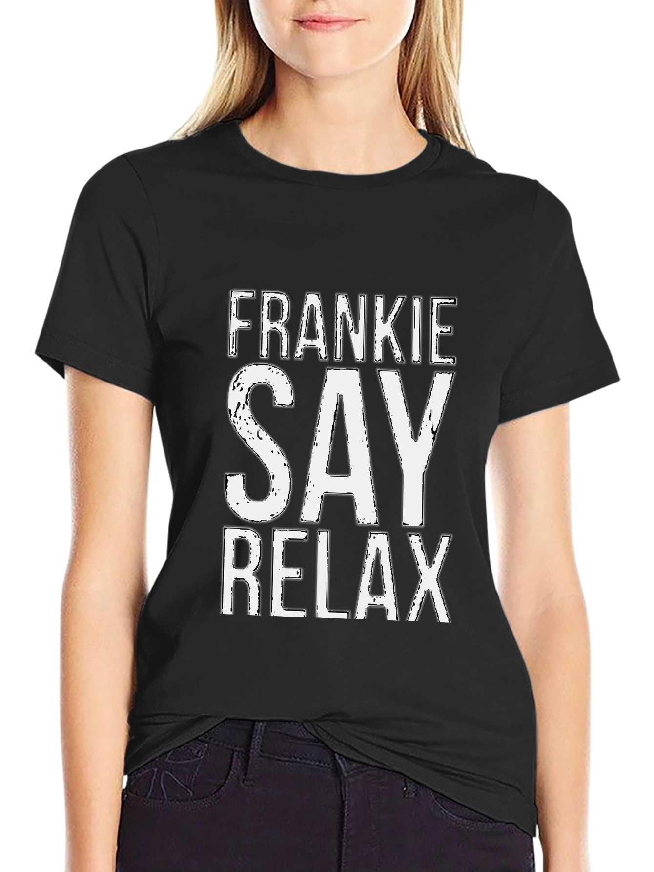 Frankie Say Relax T-Shirt Retro Band Tee