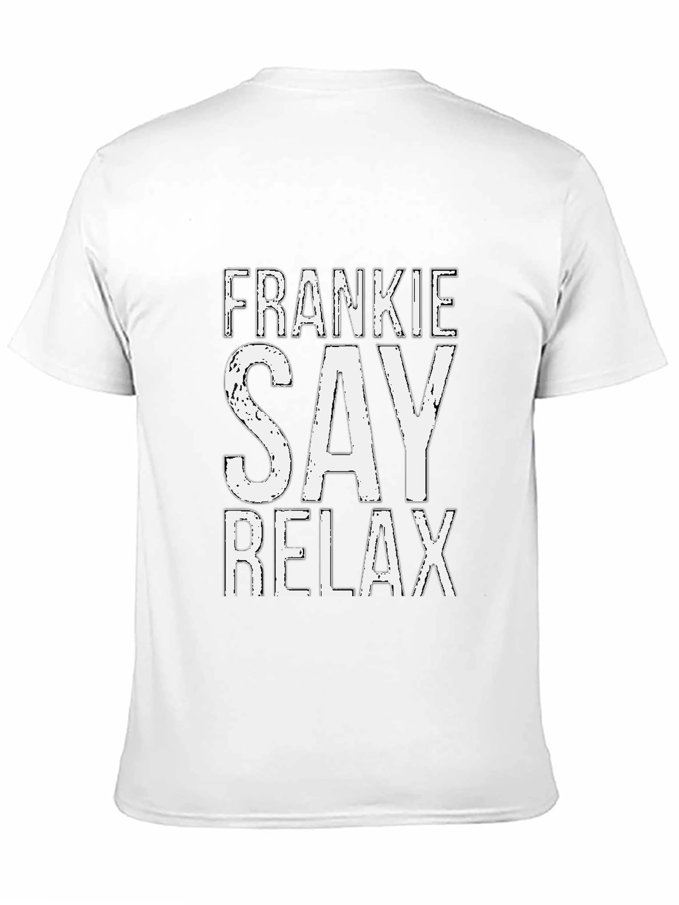 Frankie Say Relax T-Shirt Retro Band Tee