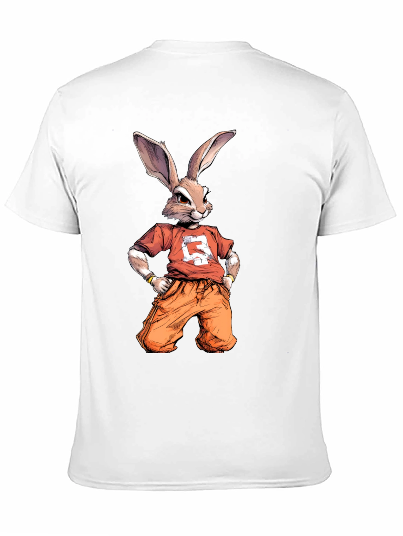 Cool Rabbit Graphic T-Shirt - Urban Streetwear Style