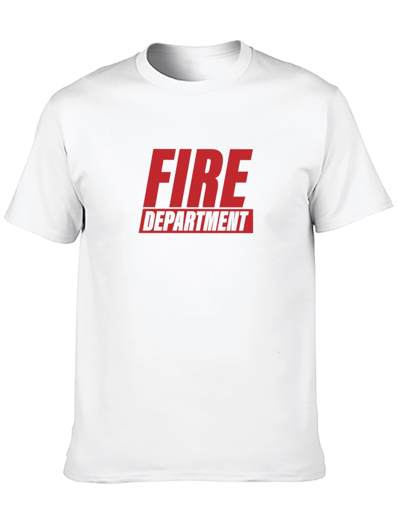 Fire Department Graphic Tee - Black