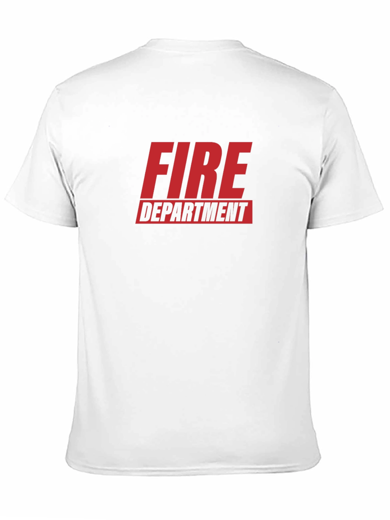 Fire Department Graphic Tee - Black