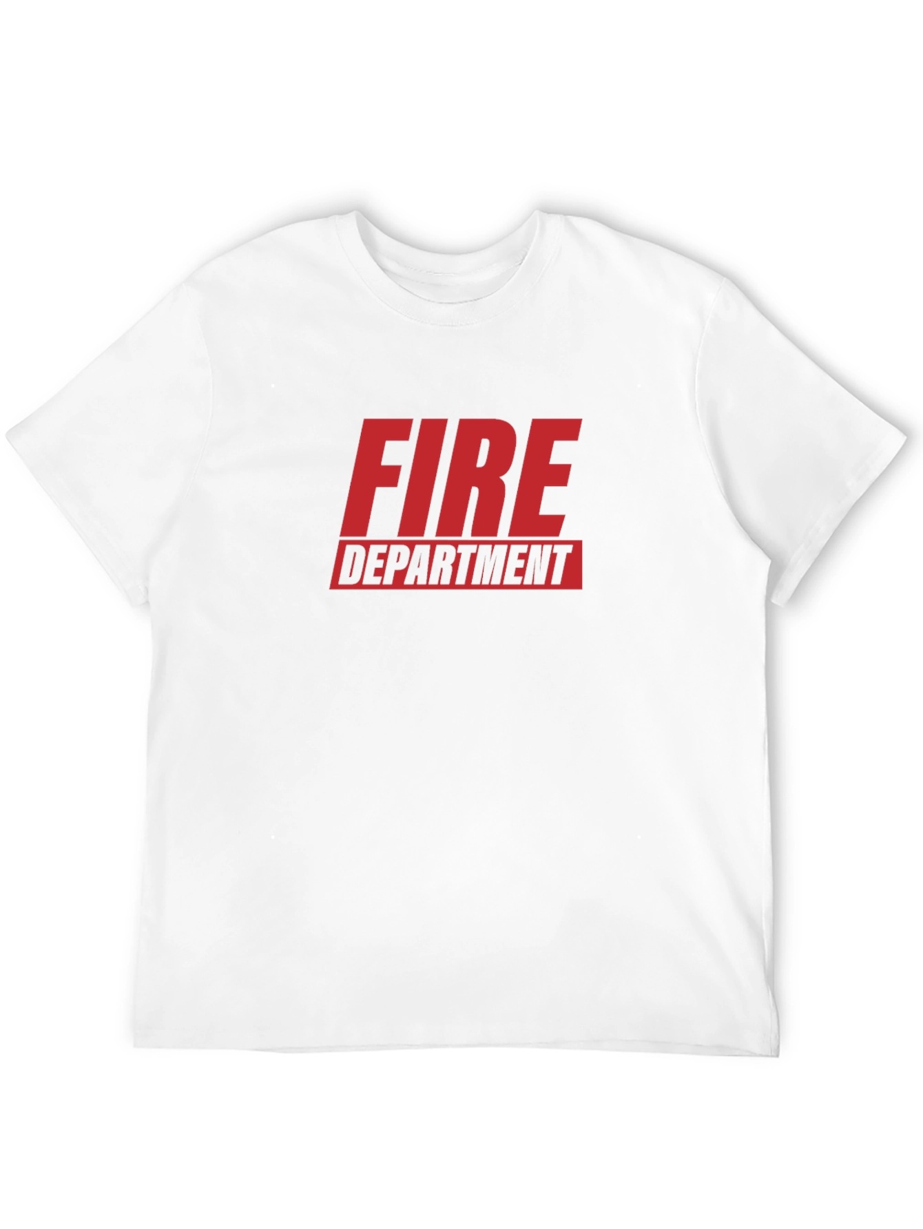 Fire Department Graphic Tee - Black