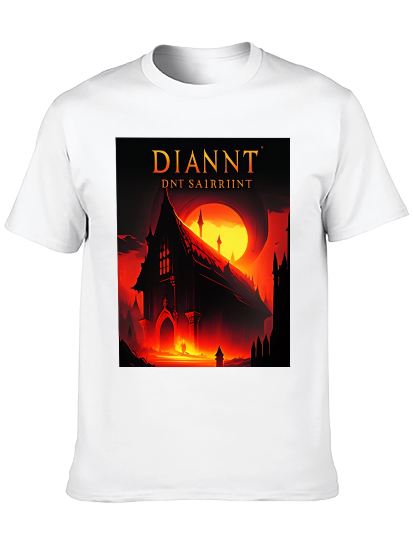 DIANNT Graphic Tee - Dark Fantasy Design