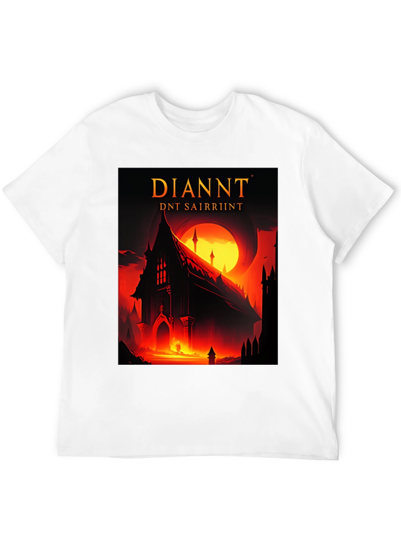 DIANNT Graphic Tee - Dark Fantasy Design