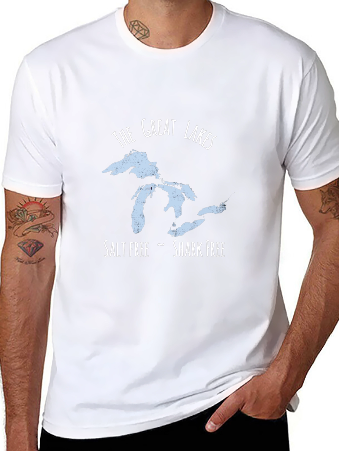 Great Lakes Salt & Shark Free T-Shirt