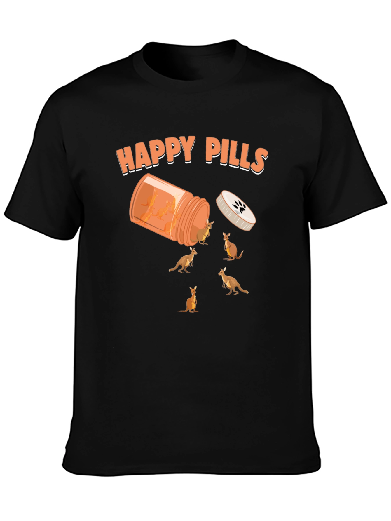 Happy Pills Kangaroo Graphic Tee