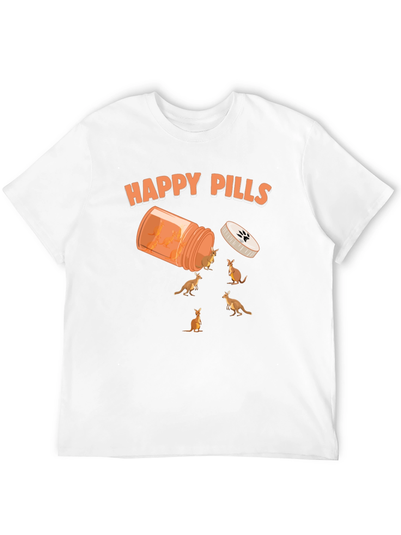 Happy Pills Kangaroo Graphic Tee