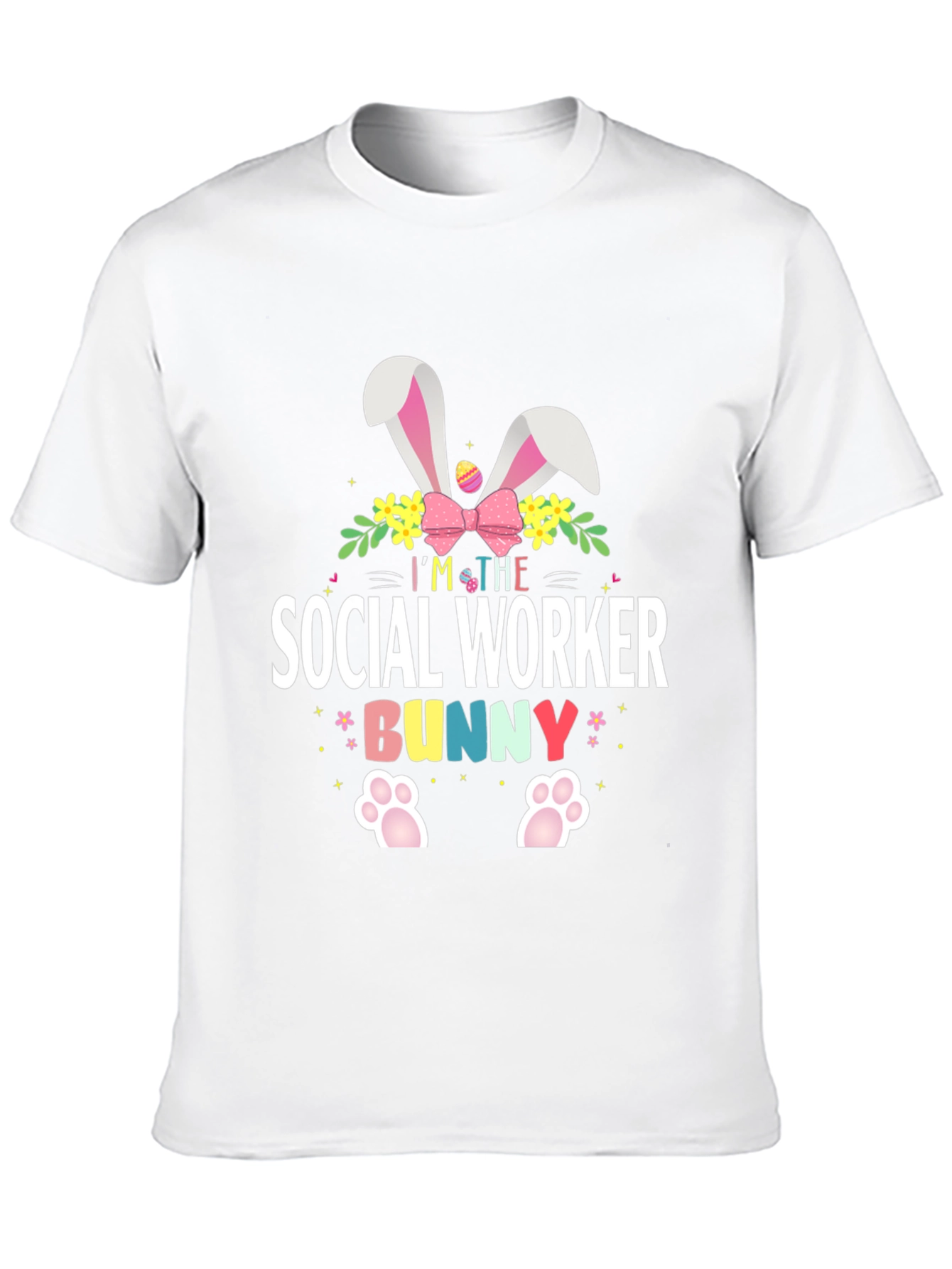 Social Worker Bunny Easter T-Shirt