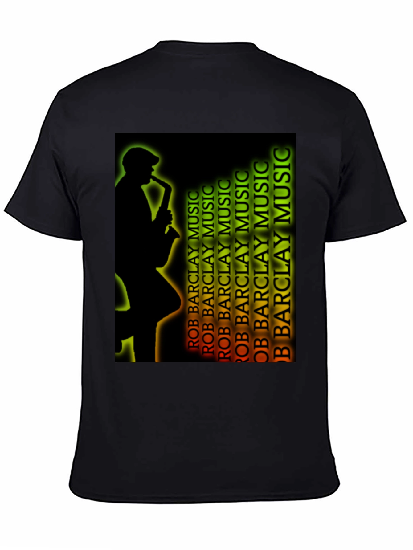 Saxophone Player Graphic T-Shirt - Music Lover Tee